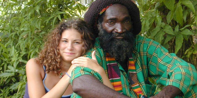 Alicia & Rasta Friend